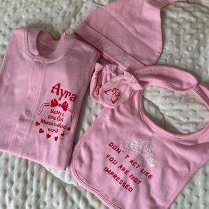 Personalised Baby Set Ayra