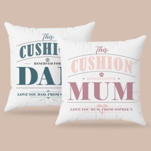 Mum or Dad  Cushions Covers